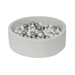 PQP- Bollhav - Ljusgrått - Diameter 90 Cm - Höjd 30 Cm