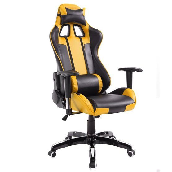 Stanlord - Spelstol - Comanche Gamer Chairs - Yellow