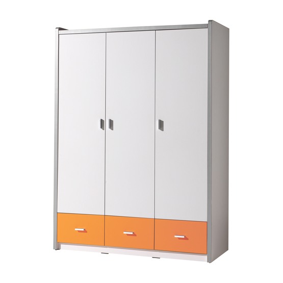 Vipack Garderob – Bonny 3 Dörrar – Orange