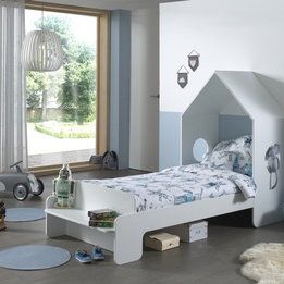 Barnsäng Casami Sommarhus 90 x 200 (Vit)