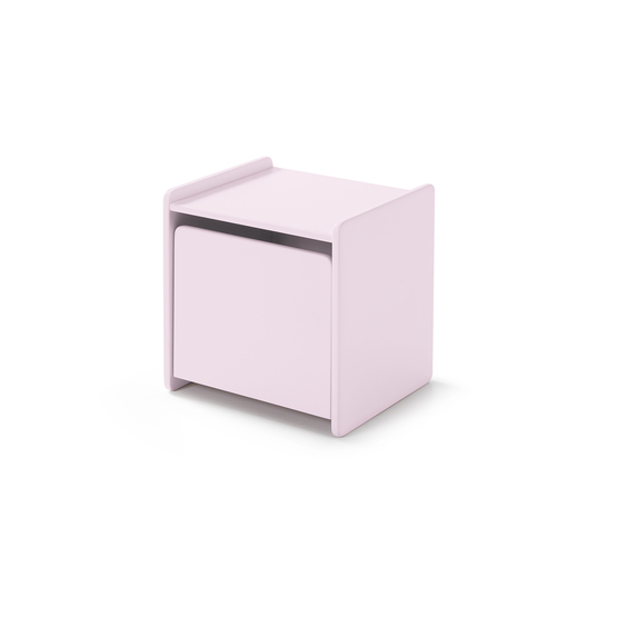 Vipack Säng - Kiddy 90x200 Cm Med Sängbord - Rosa