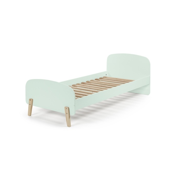 Vipack Säng – Kiddy 90×200 Cm Med Sängbord Och Leksakslåda – Grön