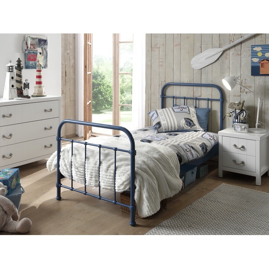 Vipack Säng – New York – 90×200 Cm – Blå