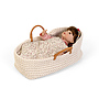 byASTRUP, Docktillbehör - Knitted Doll Basket 35 cm
