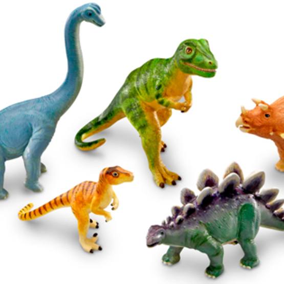 Dinosaurier, jumbo, 5 st