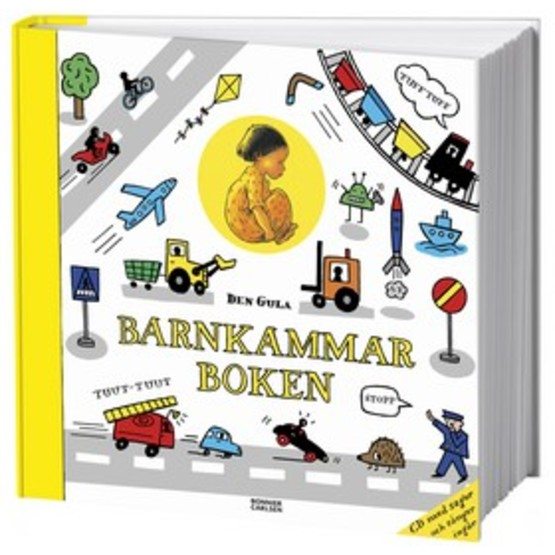 Den gula barnkammarboken med cd