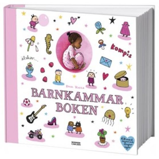 Den rosa barnkammarboken med cd