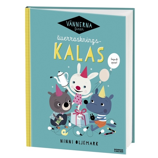 Ninni Oljemark, Vännerna fixar kalas åt alla