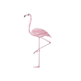 Brigbys - Väggdekal Flamingo