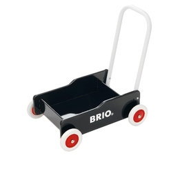 BRIO 31351 Lära-gå-vagn (Svart)