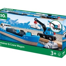 BRIO - Lift & Load 33534 Containerfartyg