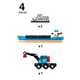 BRIO, Lift & Load 33534 Containerfartyg