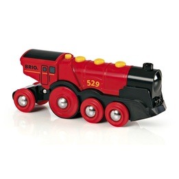 BRIO - Rail & Road 33592 Batteridrivet lok - The Mighty Red