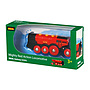 BRIO, Rail & Road 33592 Batteridrivet lok - The Mighty Red