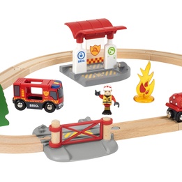 BRIO - Rescue 33815 Tågset med brandmanstema