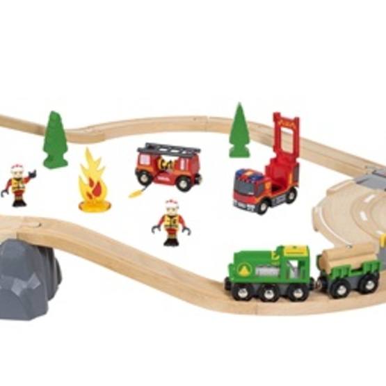 BRIO Rescue 33817 T gset med r ddningstema Litenleker