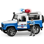 Bruder, Land Rover Polisbil och Polis 2595 1:16