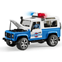 Bruder, Land Rover Polisbil och Polis 2595 1:16