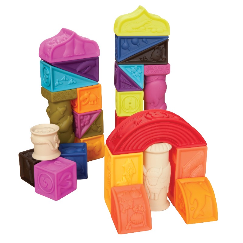 B.Toys, Elemenosqueeze, Gummiklossar