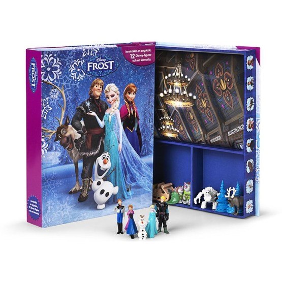 Disney Frozen, Sagobok med figurer & lekmatta