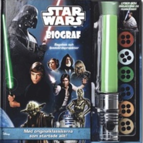 Star Wars, Bok Med Projektor Lasersvärd
