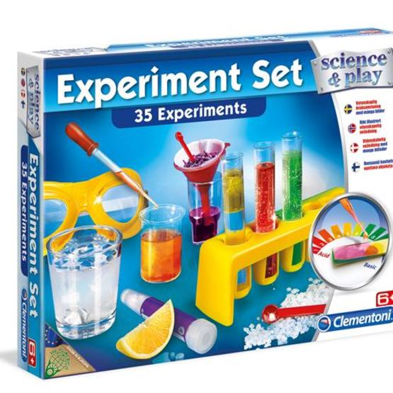 Clementoni, Experiment Set 35 chemical experiments