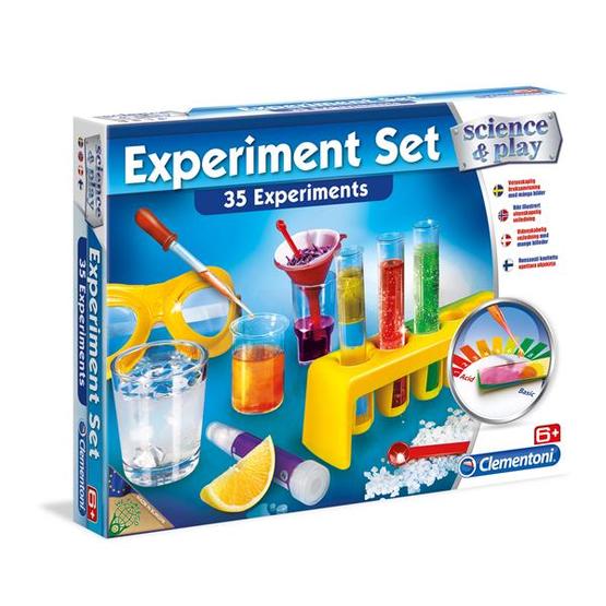 Clementoni, Experiment Set - 35 chemical experiments