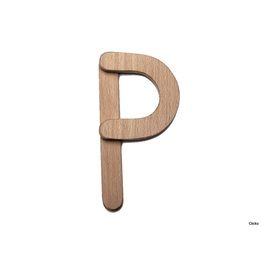 Clicko - P- bygg din bokstav med magnetisk byggsats