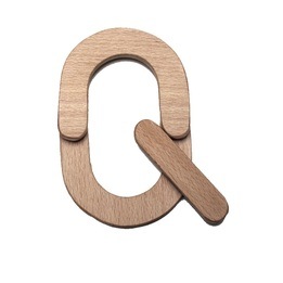 Clicko - Q- bygg din bokstav med magnetisk byggsats