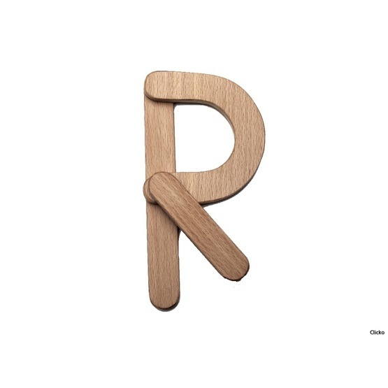 Clicko – R- bygg din bokstav med magnetisk byggsats