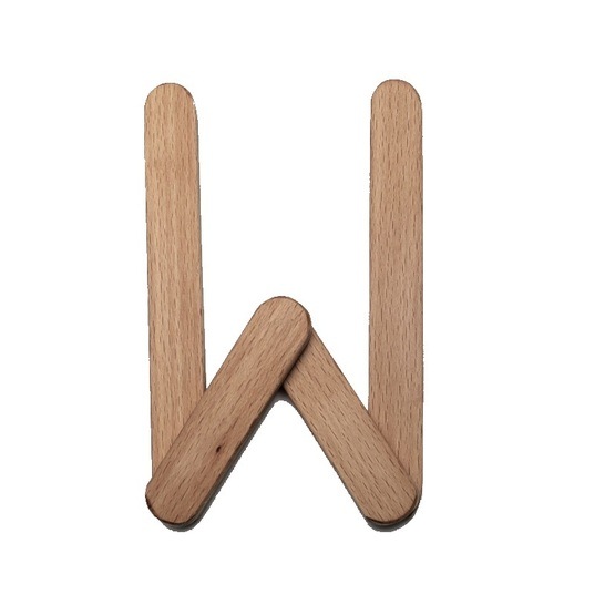 Clicko - W- bygg din bokstav med magnetisk byggsats