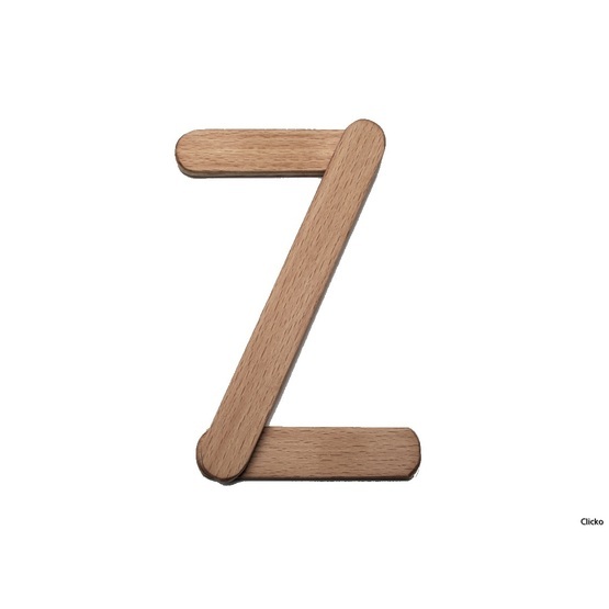 Clicko – Z- bygg din bokstav med magnetisk byggsats
