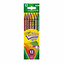 Crayola, 12 erasable twistable pencils