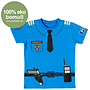 Den Goda Fen, Polis T-shirt 100 % Eko 7-9 år