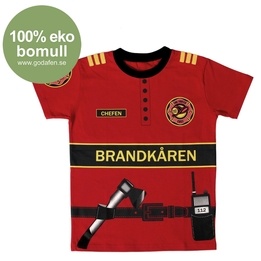 Den Goda Fen, Brandman T-shirt 100 % Eko 5-6 år