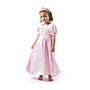 Den Goda Fen, Prinsessklänning & Tiara Rosa 6-7 år