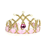 Den Goda Fen, Prinsessklänning & Tiara Rosa 6-7 år