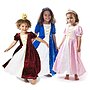 Den Goda Fen, Prinsessklänning Röd 4-5 år