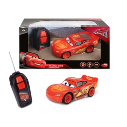 Disney Cars 3, R/C Lightning McQueen Single Drive 1:32