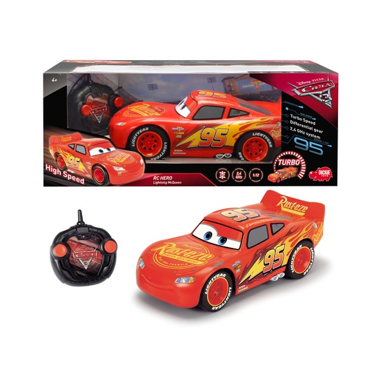 Disney Cars 3, R/C Hero Lightning McQueen 1:12