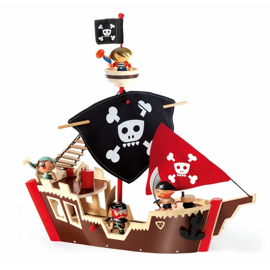 Produktfoto för Djeco - Ze Pirat Boat