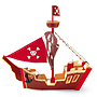 Djeco - Ze Pirat Boat