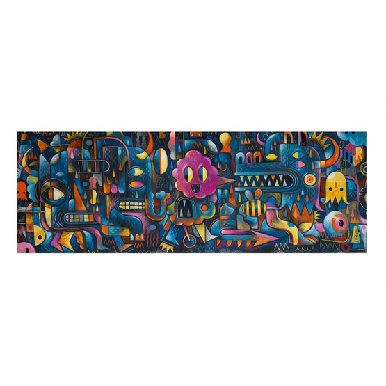 Djeco - Puzzle Gallery - Monster Wall