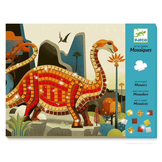 Djeco – Mosaic – Dinosaurs