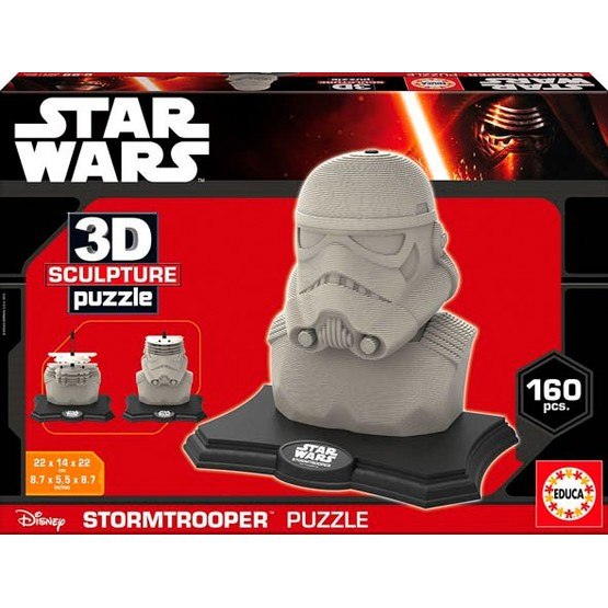Educa, Star Wars 3D Pussel Stormtrooper 160 bitar