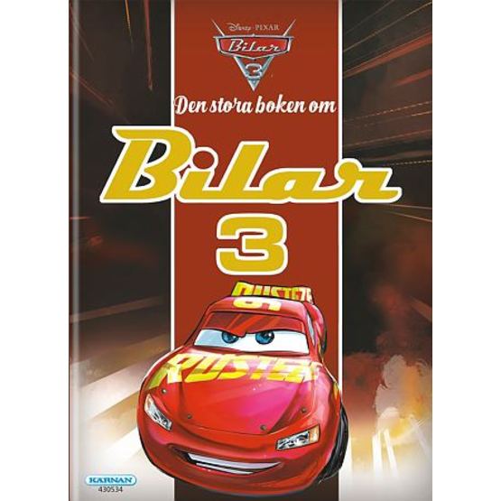 Disney Cars 3, Den stora boken om Bilar 3