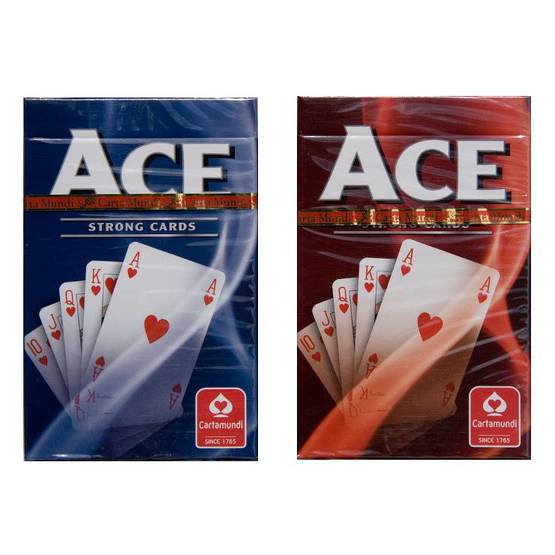 Ace, Poker-kortlek Blå