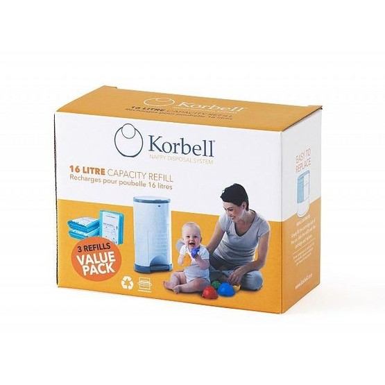 Korbell, Blöjhink Refill 3-pack