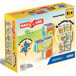 Geomag, Magicube - Djurvänner 4 kuber