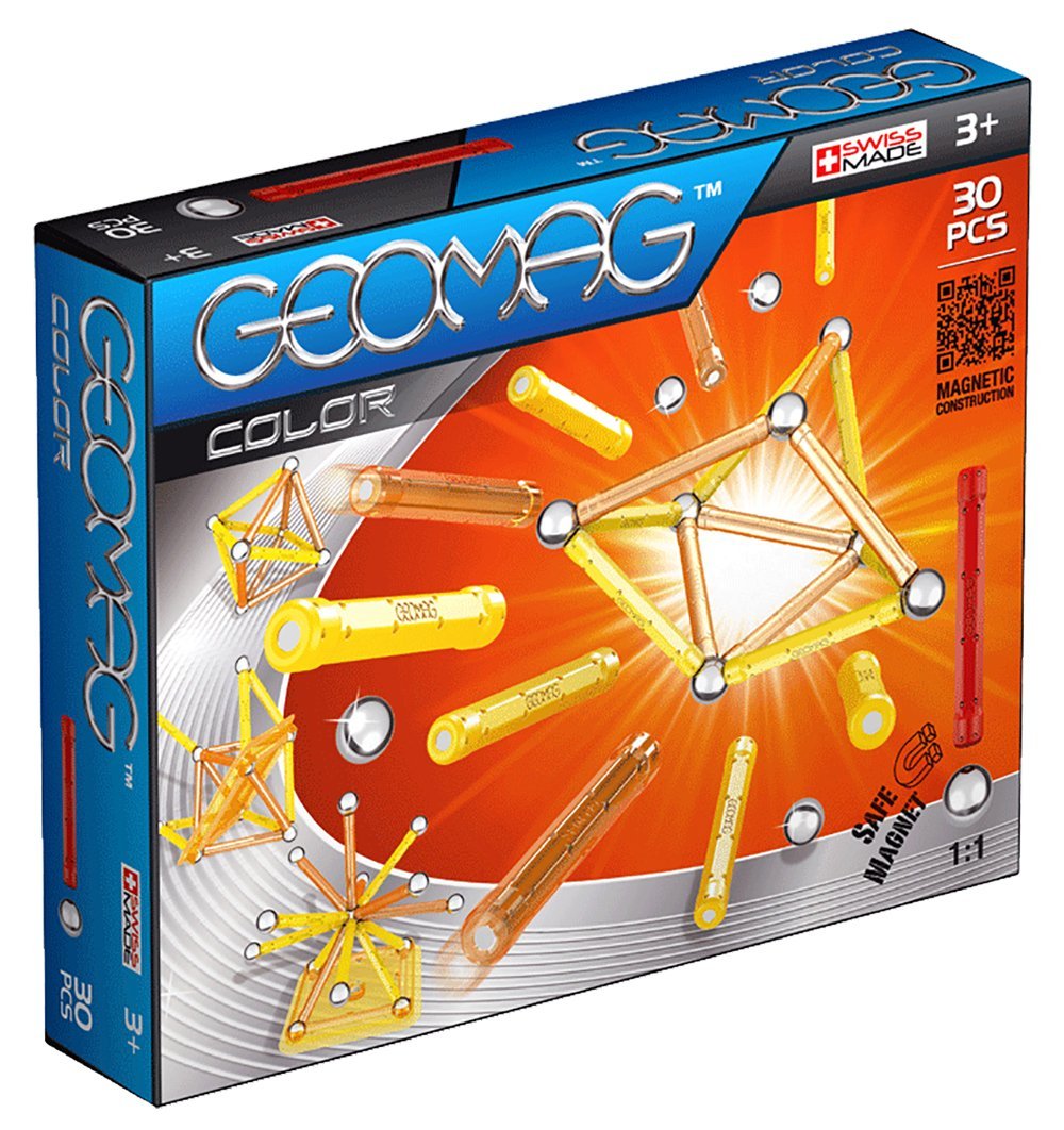 Geomag, Color 30 Psc - Magnetlek - Litenleker.se